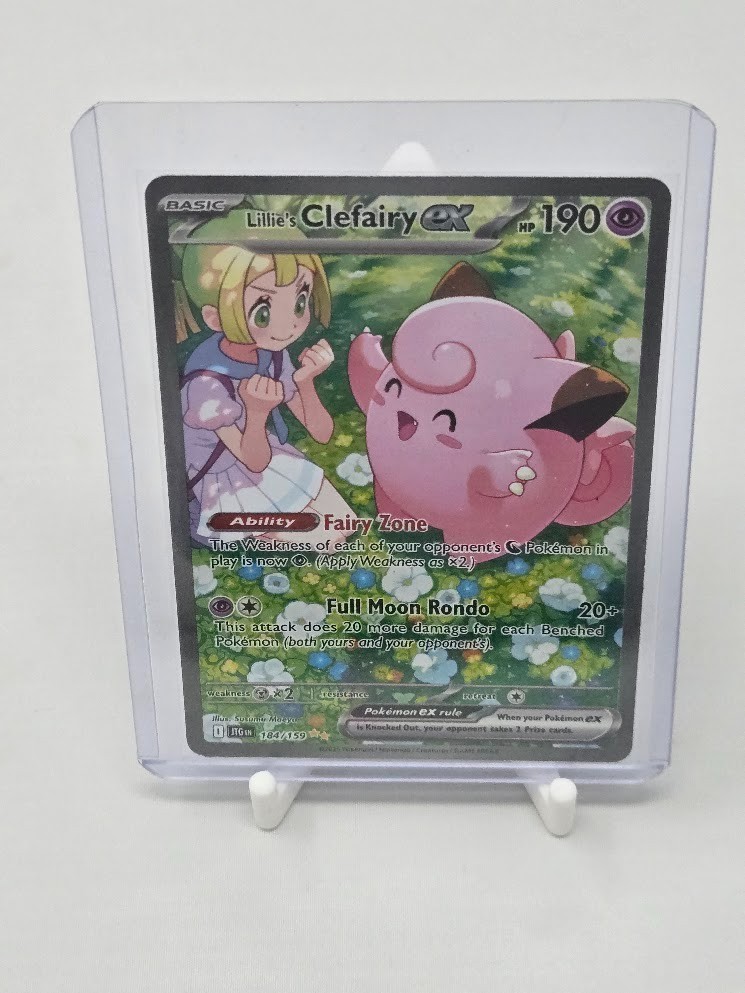 Pokémon Lillie's Clefairy ex 184/159 Journey Together SIR Special Illustration