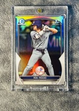 Roc Riggio 2023 Bowman Draft 1st Silver Refractor