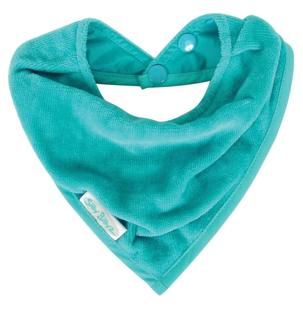Silly Billyz Towel Bandana Bib (Aqua)