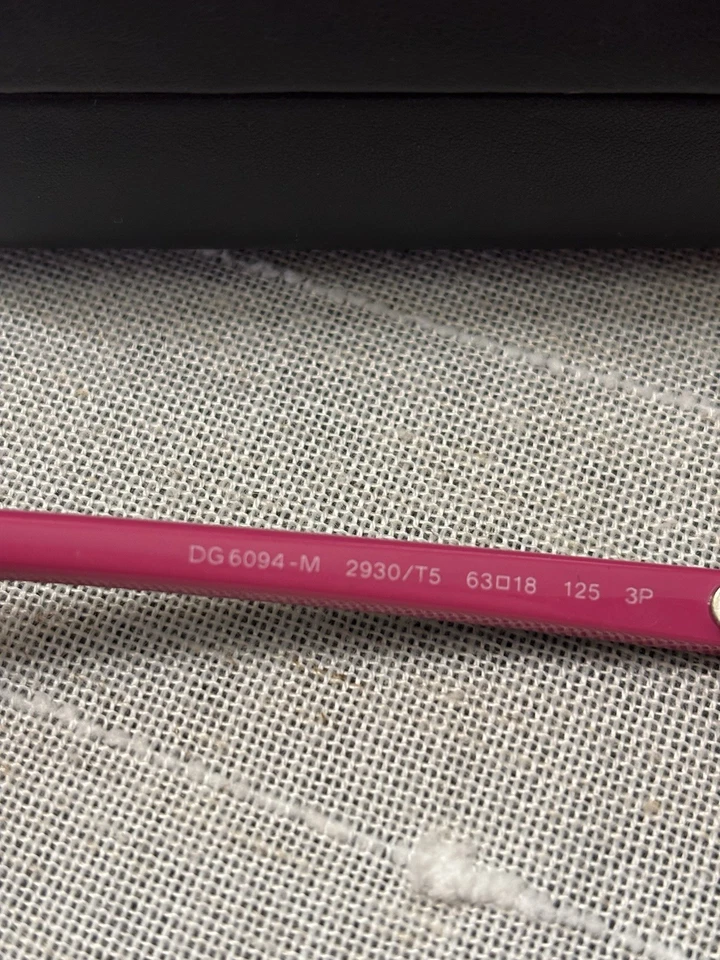 Gafas de sol para mujer Dolce & Gabbana rosa y caparazón de tortuga monturas lentes marrones Foto 3 de 4