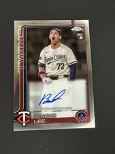 Brooks Lee 2025 Topps Chrome #RA-BL Rookie Auto Rookie RC