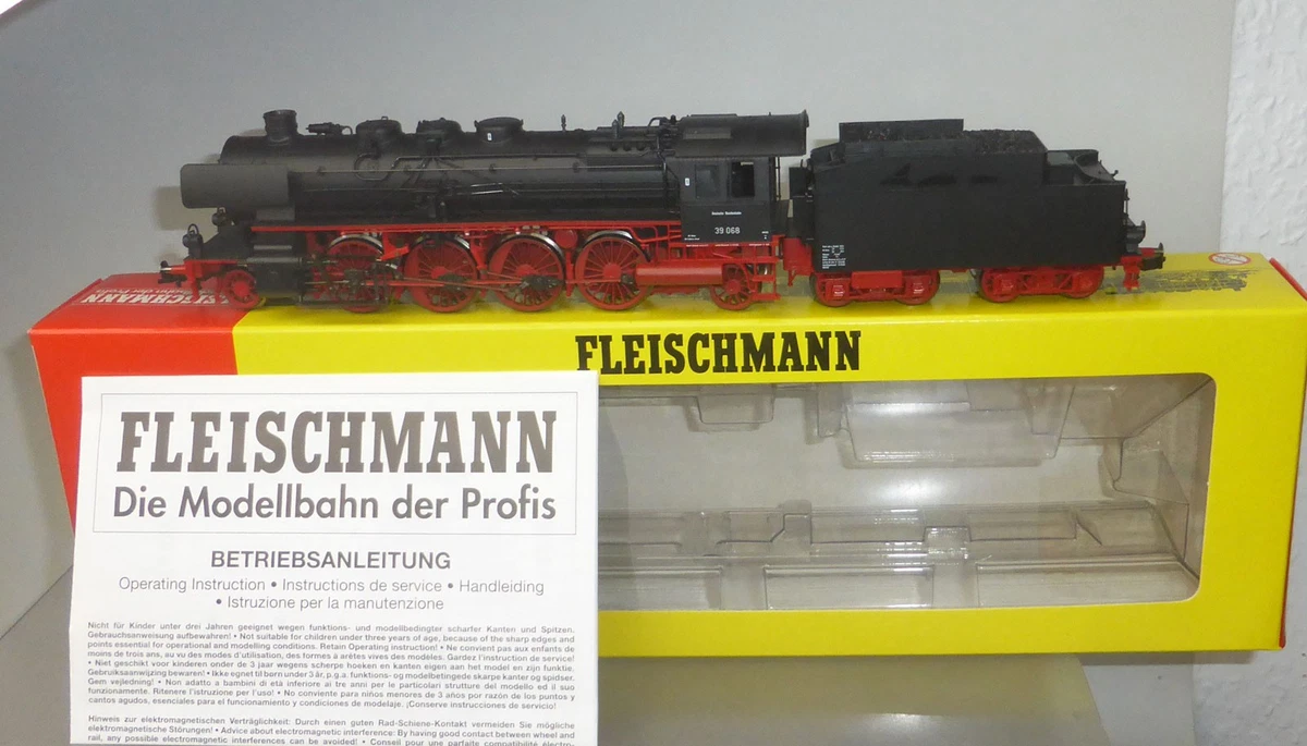Fleischmann 4135; Personenzuglokomotive 39 068 DB, DSS, wie neu in OVP /Z886
