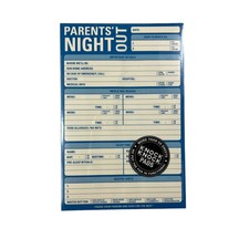 Knock Knock Parents Night Out Notepad