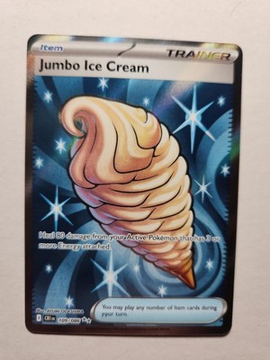 Jumbo Ice Cream 109/086 Chaos Rising   Full Art Pokémon TCG