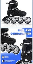 MammyGol Adults Adjustable Inline Skates, Safe and Durable Roller Skates