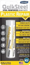Blue Magic 16502TRI QuikSteel Plastic Repair Epoxy Putty - 2 oz.