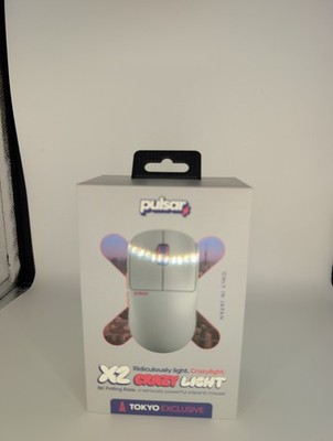 Pulsar X2 CrazyLight Wireless Gaming Mouse Tokyo Exclusive Japan Limited 35g
