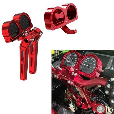 10'' Tall 1.0'' Handlebar Red Risers for Harley 2015-23 Road Glide Special FLTRXS