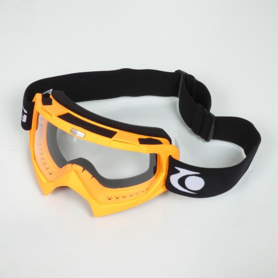 Masque lunette cross orange Trendy YH16 pour stopper poussière et vent