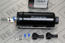 Grams 355lph E85 Ethanol Compatible Universal Inline Fuel Pump G51-99-0440