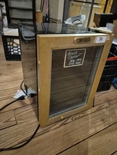 Display Cooler Mini Fridge LOV-SC21 – 21L Countertop Glass Door Beverage Ref