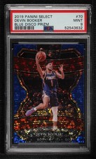 2019 Select Concourse Hybrid Blue Disco Prizm 7/25 Devin Booker PSA 9 MINT 1j6