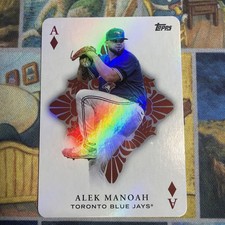 2023 Topps All Aces Alek Manoah #AA-19 Ace of Diamonds Insert MLB