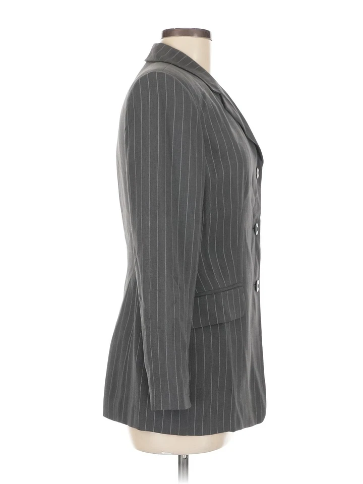 Charter Club女式灰色西装外套8小号 — 第 3/4 张图片