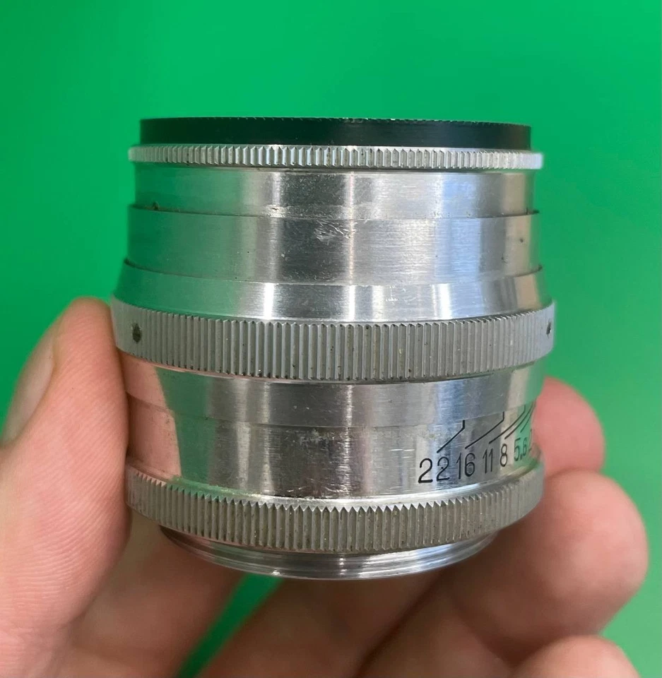 JUPITER 3 Soviet Lens Сopy Sonnar  (50 mm f/1.5)Mount M39 Without Aperture Blade - Image 4 of 4