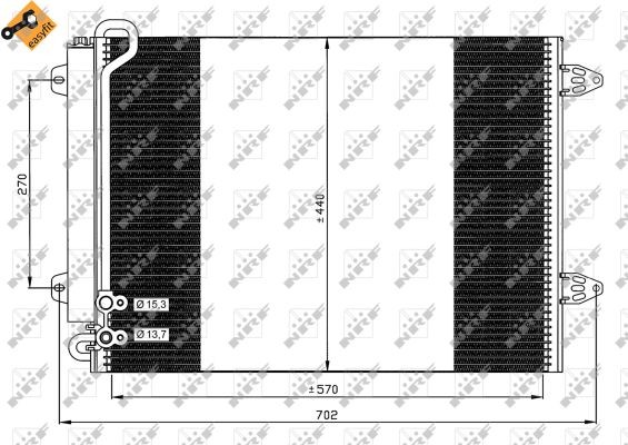 Fits NRF 35614 Condenser, air conditioning - Image 12