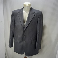 articolo e5604 giacca uomo ermenegildo zegna taglia it 56 lana grigio con riga a