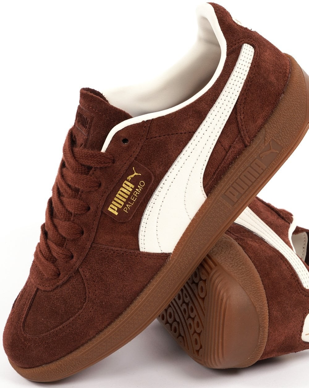 APL Puma Palermo Trainer Chocotart Bianco Caldo