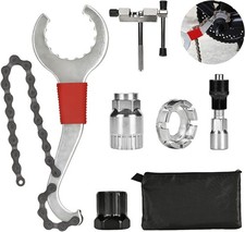 Bike Tool Kit Professional Repair Set 3 in 1 Cassette Crank Chain Breaker Wrench