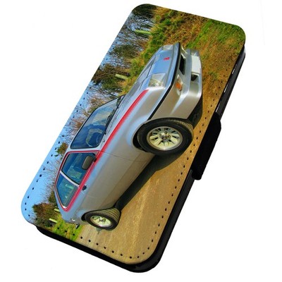 Bedruckte Klapp Handyhülle iPhone, Samsung & Huawei Oldtimer Vauxhall Chevette