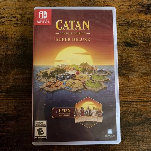 Catan Super Deluxe Editon  Nintendo Switch Game NEW