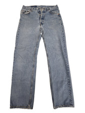 Vintage Levis 501 Jeans Mens 28x29 Made USA Faded Denim Button Fly 90s Tag 30x30