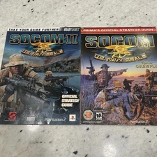 SOCOM & II US Navy Seals Official Strategy Guide Playstation 2 PS2 PRIMA Brady