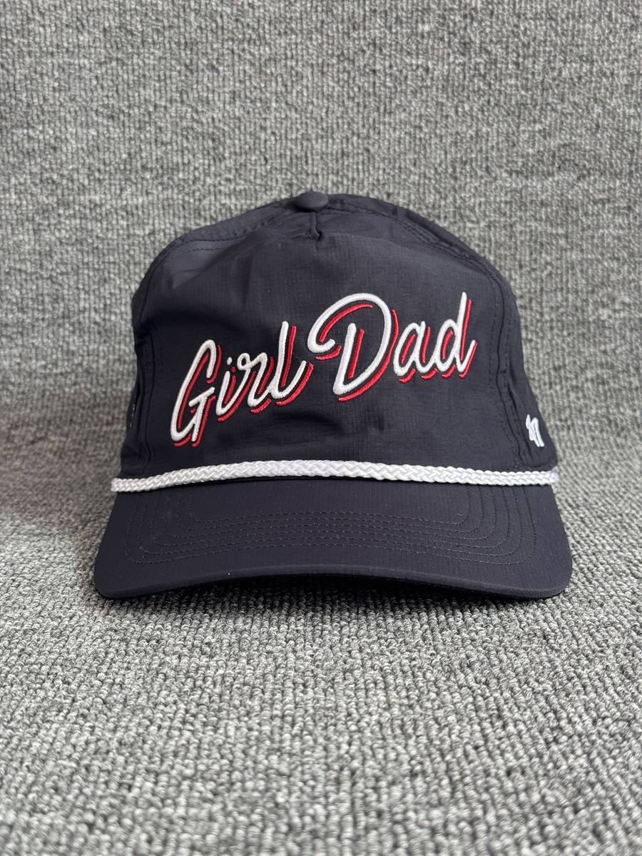 '47 Brand Barstool Girl Dad Rope Hat Snapback Navy Blue One Size Retro Cap