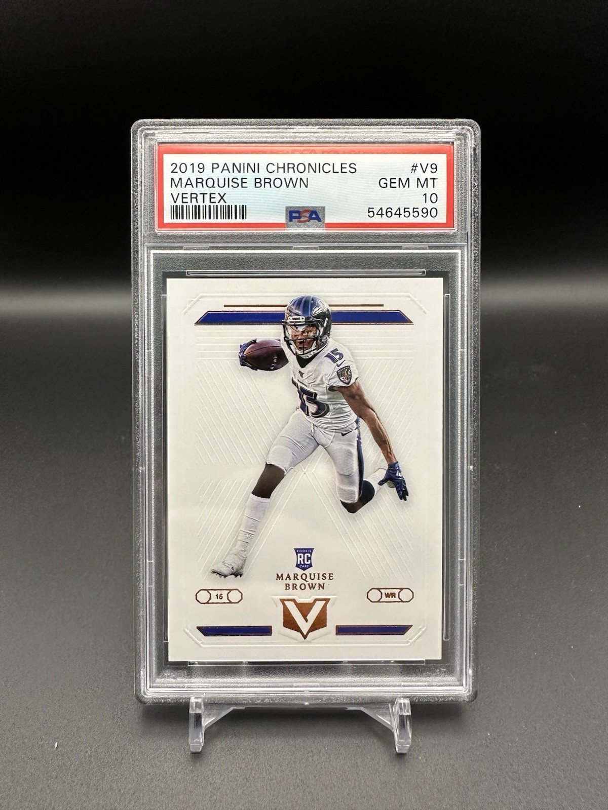 Marquise Brown Panini Chronicles Vertex #V9 Base