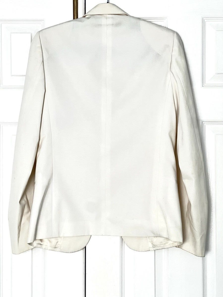 Dior Homme 05SS White Blazer Jacket by Hedi Slimane - Size 44 | eBay