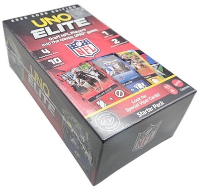 Uno Elite NFL Football Factory Sealed Starter Pack Box 2025 Core Edition
