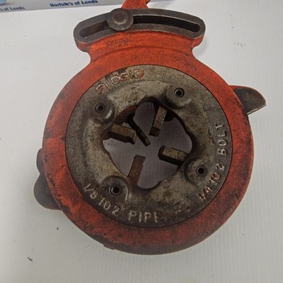 Ridgid 815A Rohr Einfädler Schneideisen 1/8 bis 3/4 Zoll mit Matrizen inkl MwSt.