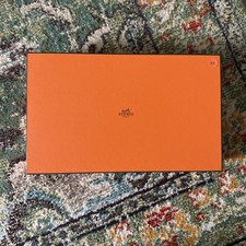 Authentic Hermes Paris Empty /gift Box. Used. 15 x 9 x 2.75  Great Condition