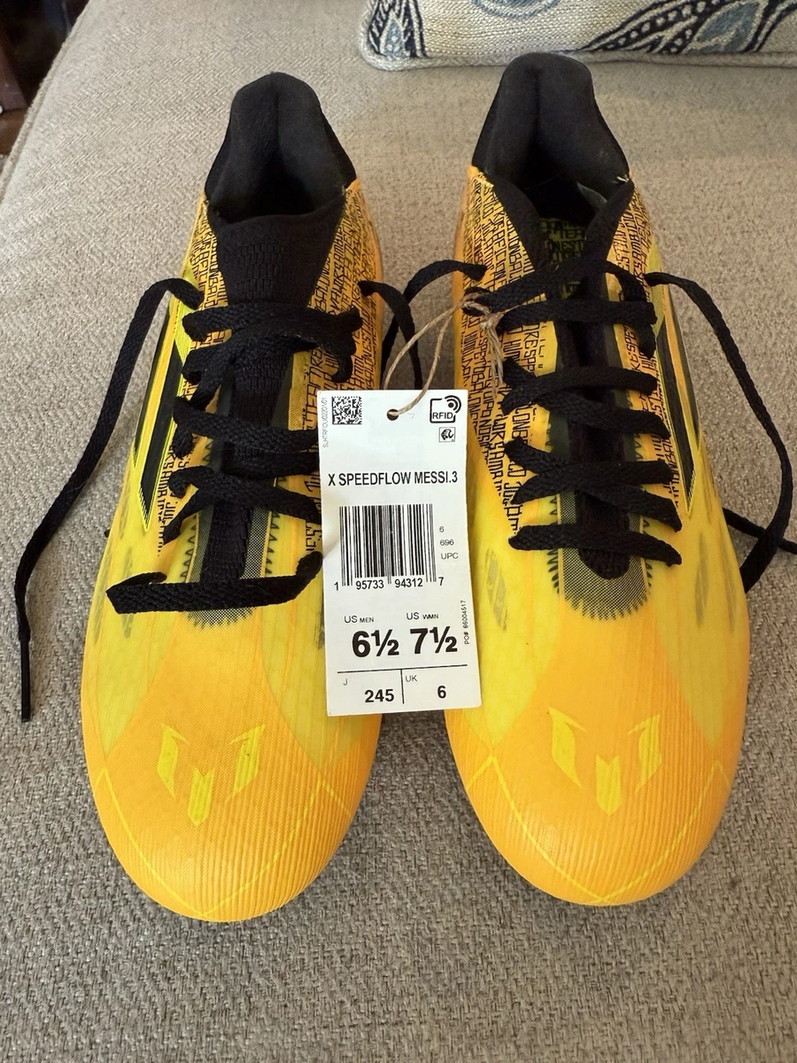 Las mejores ofertas en adidas X Speedflow Messi.3 FG Solar Gold