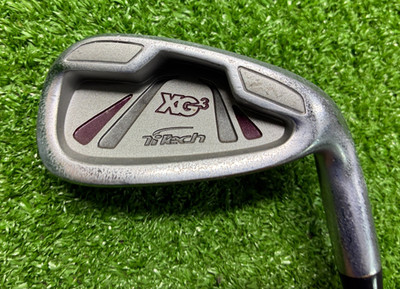 Ti Tech XG3 8 Iron / RH / Stiff Steel ~35.5'' / NEW GRIP / dj3017