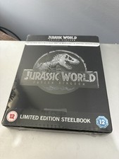 Image of Jurassic World - Fallen Kingdom Limited Edition Steelbook 4K Ultra HD + Blu-Ray
