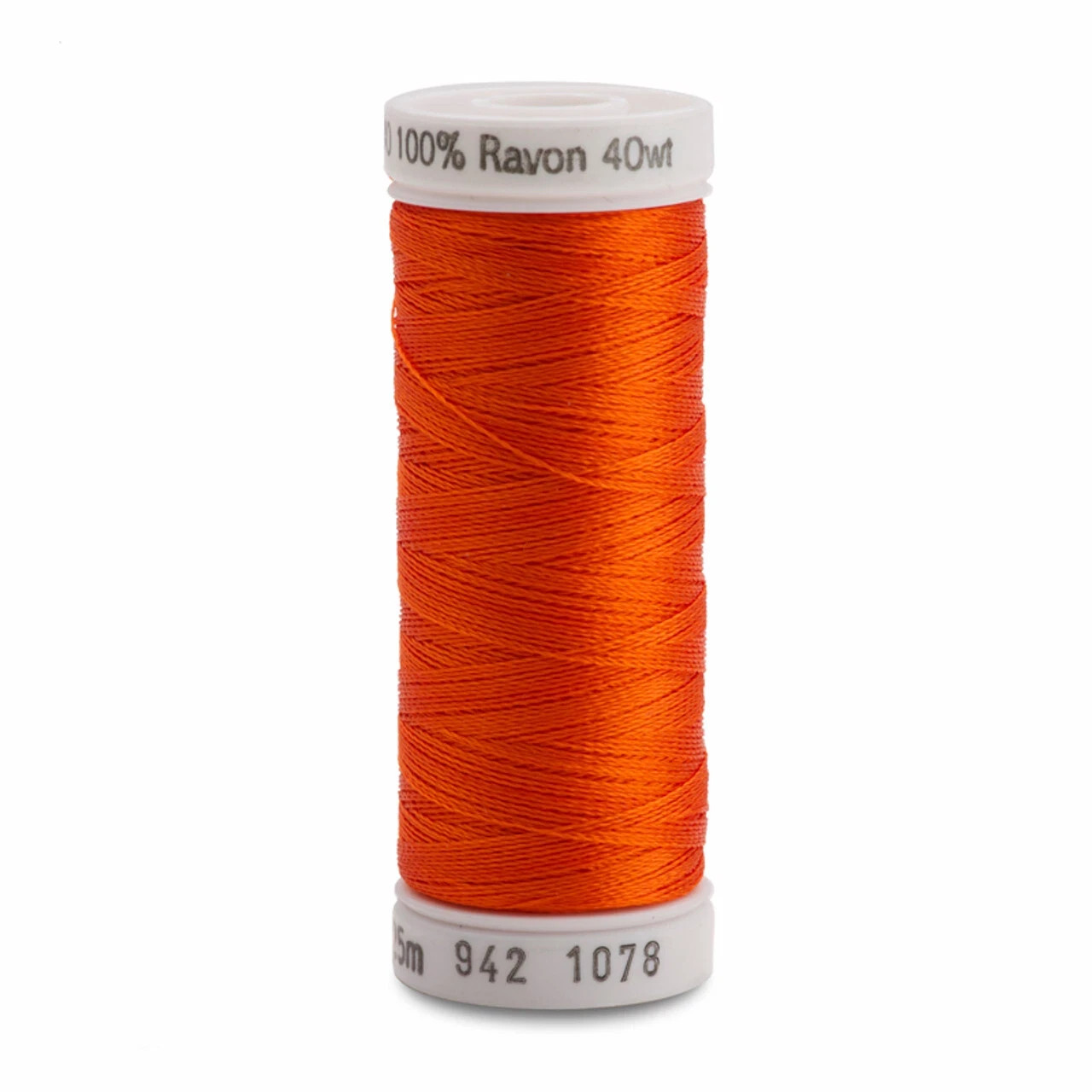 942-1078 TANGERINE GUTERMANN SULKY 40wt RAYON EMBROIDERY THREAD 225m