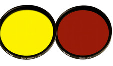 Tiffen 29 Dark Red Filter 77mm 67R29  Deep Yellow 15 Filter for B W Film
