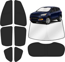 8pcs Car Window Shades For Ford Escape 2013-2019 Full Window Sunshade Covers