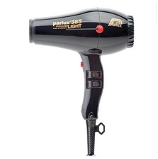 Parlux Powerlight 385 Ceramic Hair Dryer in Black. 2150 W, Nozzle Included