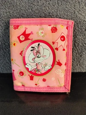 Petit Porte Feuille Porte Monnaie Rose Diddlina Couronne Princesse Diddl Vintage - Photo 1/4