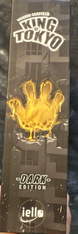 Juego de Mesa IELLO King of Tokyo Edición Oscura Edición Coleccionista - ¡Raro Completo! Foto 3 de 4