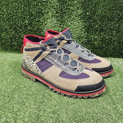 Acne Studios Bla Konst Multicolor Hiking Boots Made In Italy Mens US 11 EU 44