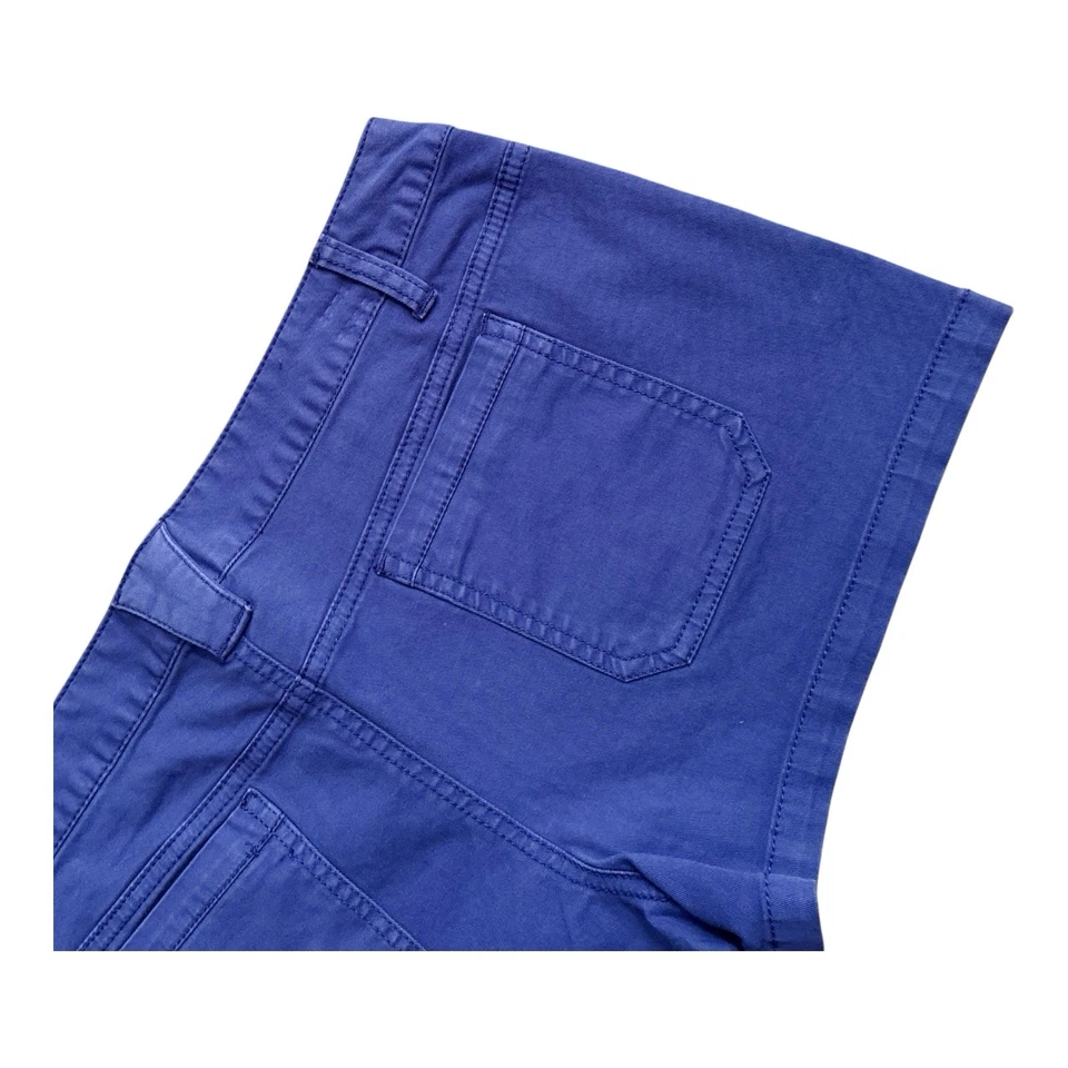 Pantalones cortos botines de tiro bajo MOSSIMO SUPPLY CO para mujer talla 11 púrpura mezcla de algodón Foto 3 de 4