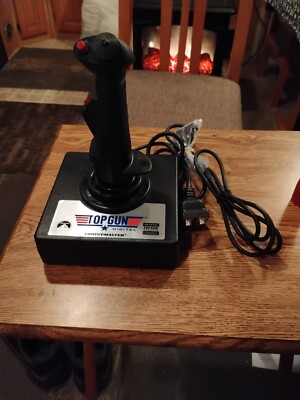 Vintage 1998 Thrustmaster TOP GUN USB Joystick Official Paramount Pictures