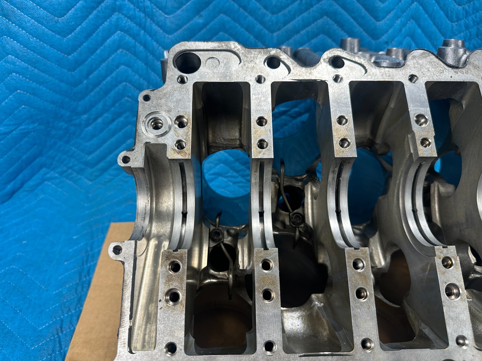 Bentley Contin Flying Spur 6.0L W12 BWR Engine Cylinder Block 29k 2006-2012 OEM