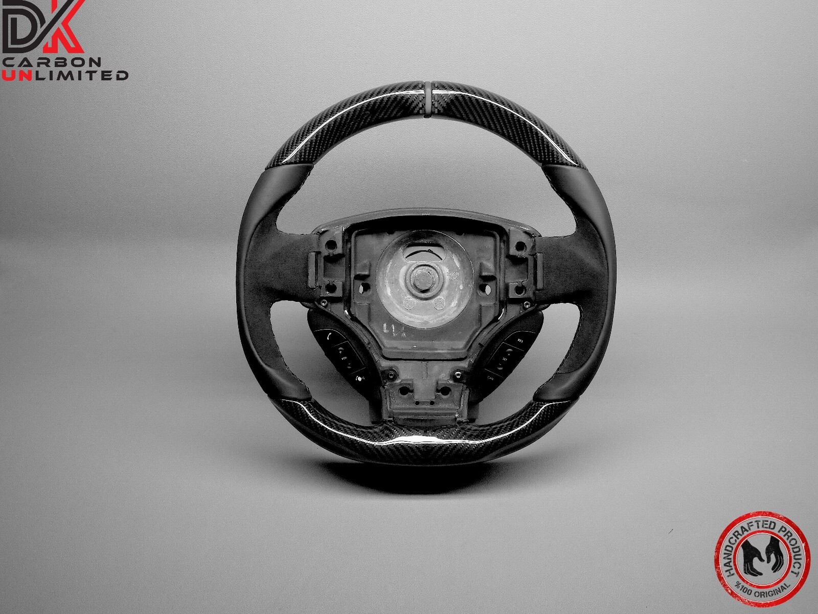 Aston Martin Vantage DB9 DBS Rapide Virage Gray Ring Carbon Steering Wheel v2
