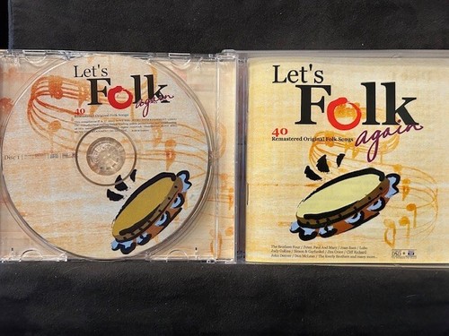 LET'S FOLK AGAIN - Self-Titled (2005) - CD - Import - **LIKE NEW** 2 CD SET - Picture 3 of 4