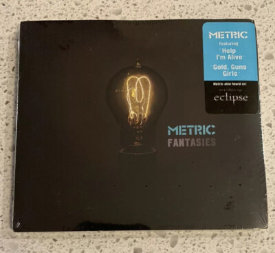 New Metric Fantasies CD Digipak 2009 Metric Music International