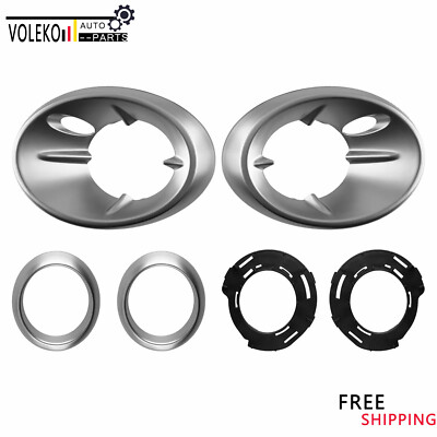 Fits Mercedes-Benz GLA250 1 Set of Front Left & Right Bumper Fog Light Bezels